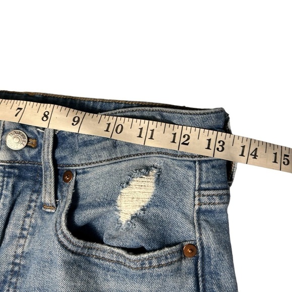 Madewell Curvey Perfect Vintage Distressed Jeans Sz 25P - Picture 14 of 14